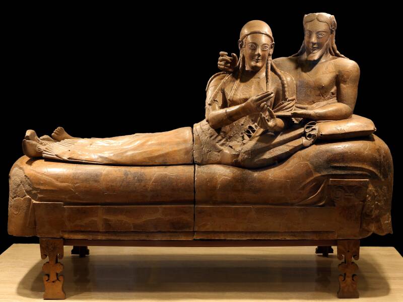 Sarcophage des Époux (Musée national étrusque  à Rome