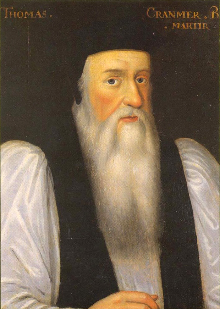 Portrait de Thomas Cranmer 