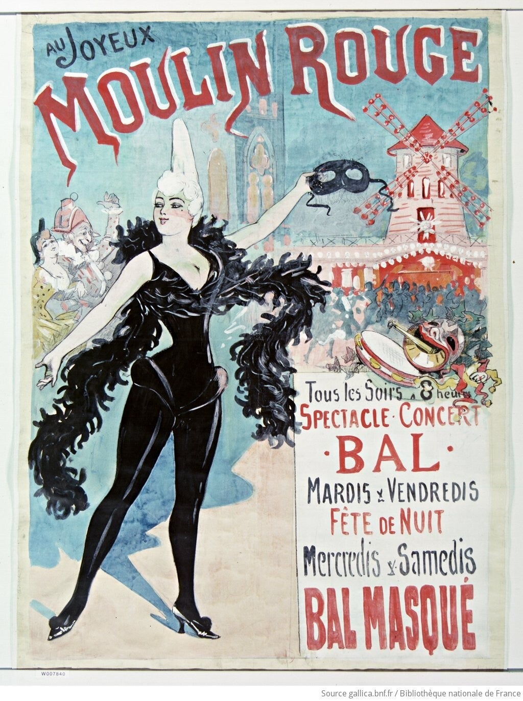 Le Moulin Rouge de la Belle Époque / Époque contemporaine | Prohistoire