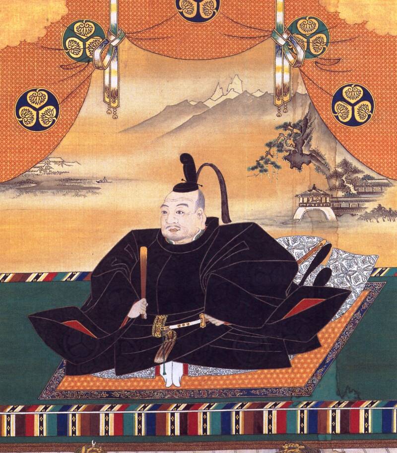 Portrait de Tokugawa Ieyasu (