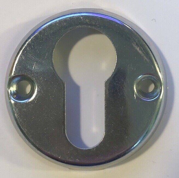 Rosette für Profilzylinder Schlüssellochabdeckung aus Stahl verzinkt