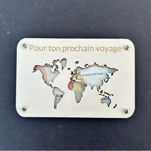 Carte cadeau voyage