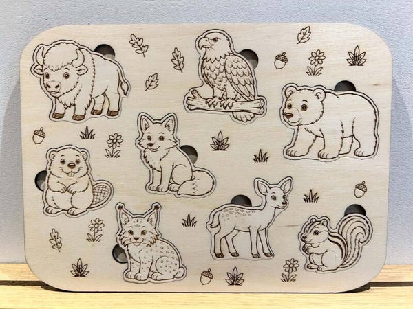 Puzzles pour enfants (plusieurs modèles disponibles)
