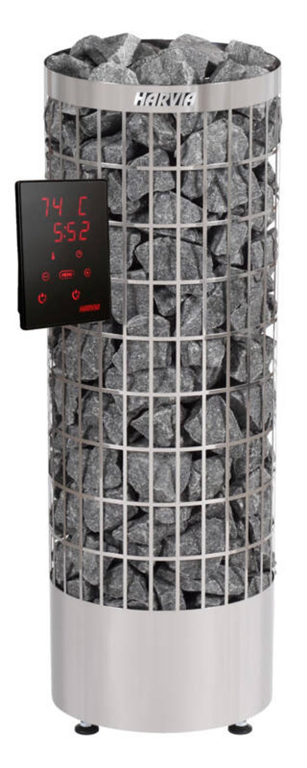 HARVIA - Lattiakiuas Cilindro Harvia - Cilindro PC90XE 9 kW steel