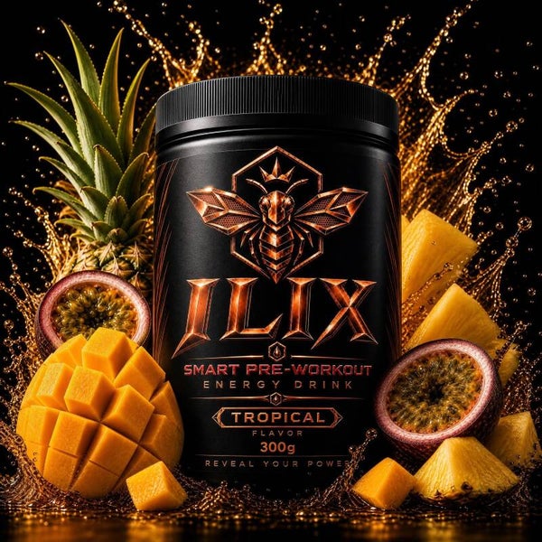 Ilix Tropical — Pre-Workout Exotique Sans Sucre | Énergie Explosive | PV Distribution