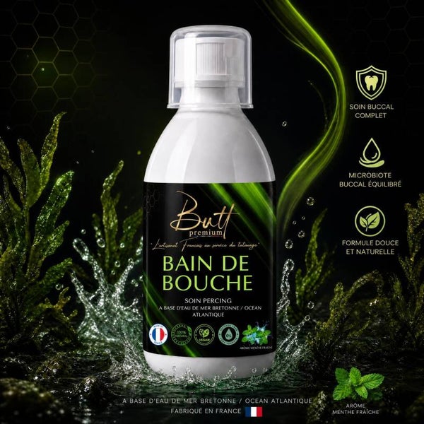 🌿 Bain de Bouche Butt Premium : L'Équilibre Naturel pour un Soin Buccal Complet