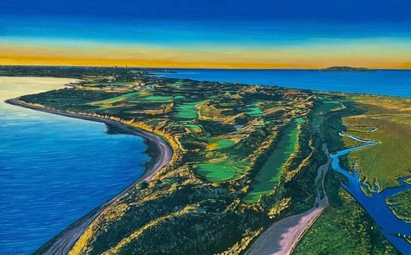 The Island Golf Club Art Print – Fine Art Aerial Landscape
