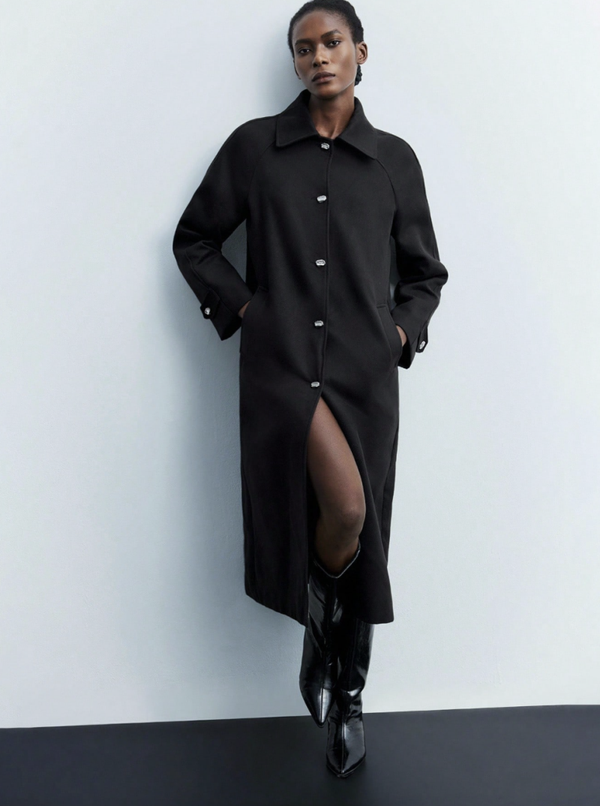 Manteau élégant et long