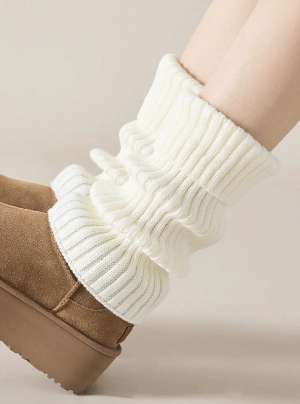 Jambières en tricot chaussettes