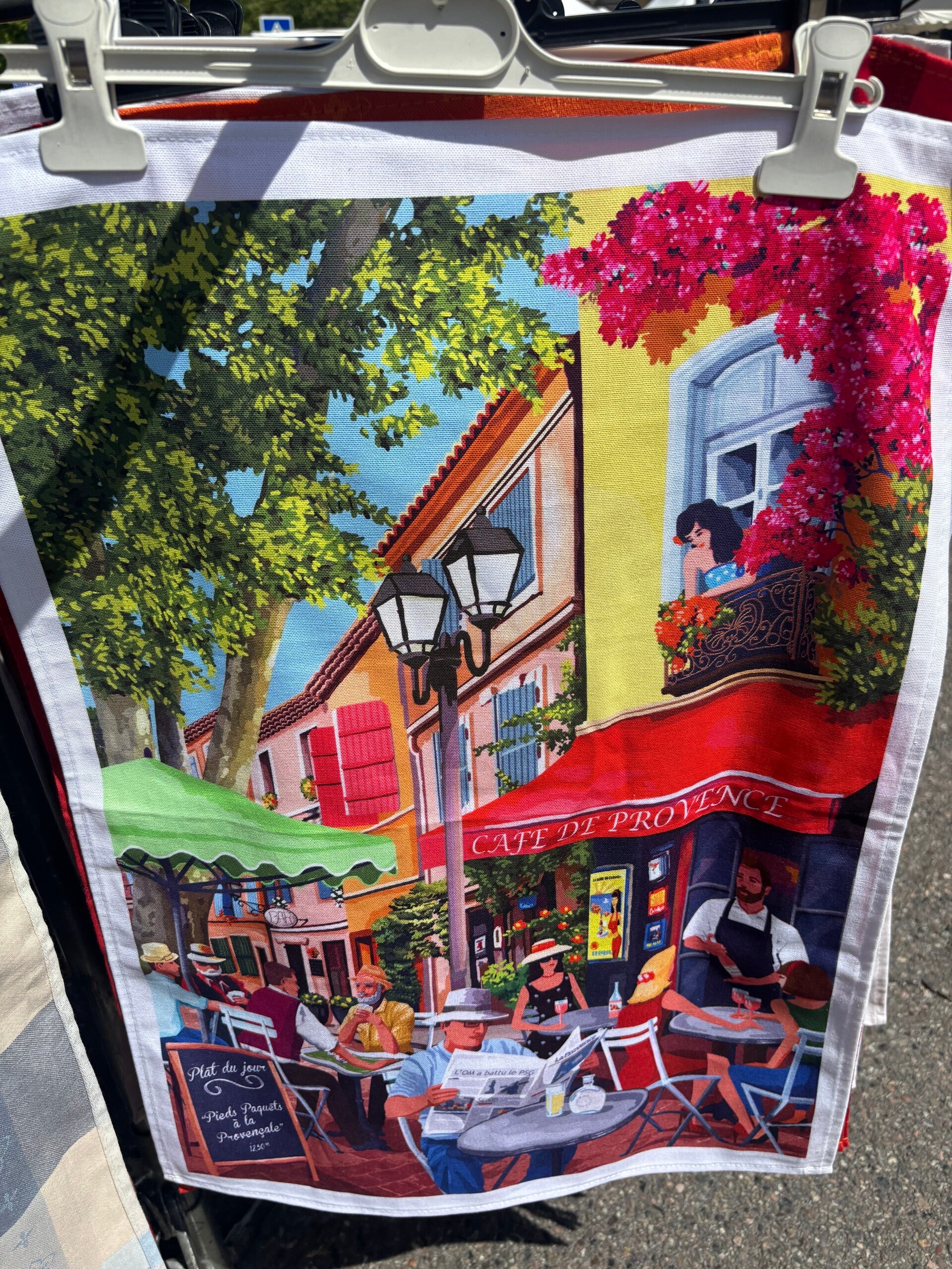 Torchon café de Provence