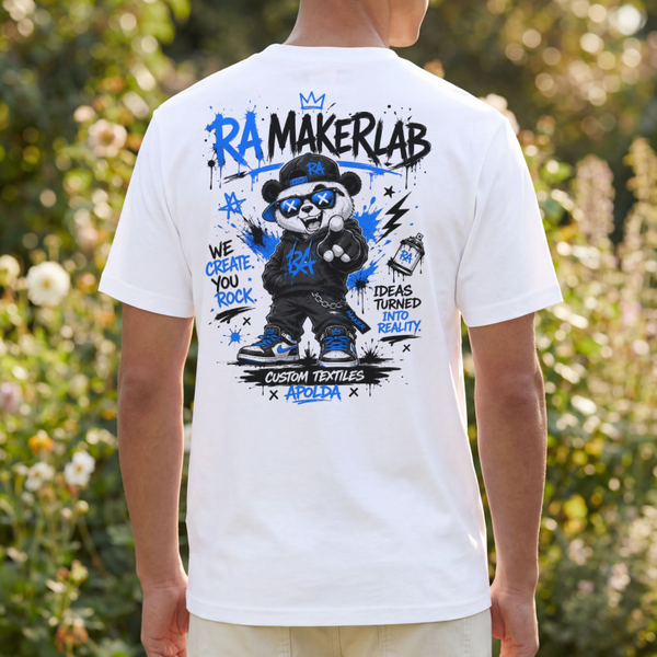 Unisex T-Shirt "Urban Panda" – Streetwear by RA Makerlab Apolda