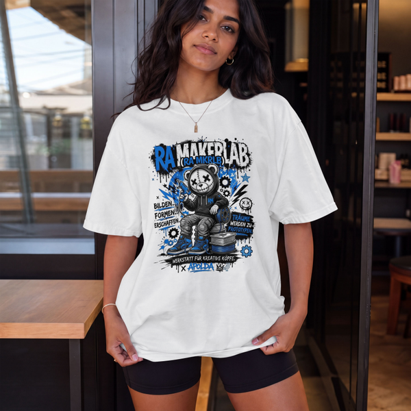 Unisex T-Shirt "Maker Bear" – Streetwear by RA Makerlab Apolda