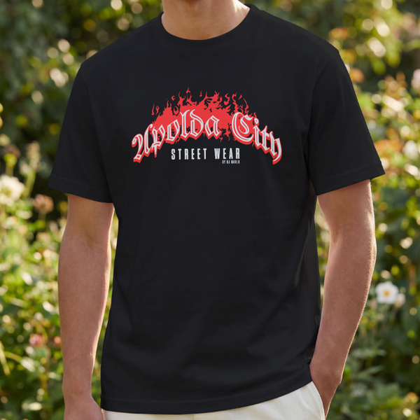 T-Shirt "Apolda City Fire" – Urban Streetwear Edition