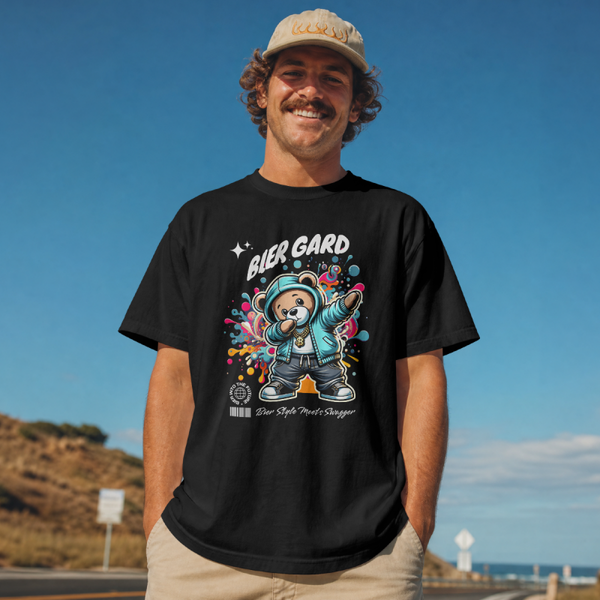 Streetwear T-Shirt „Bier Gard“