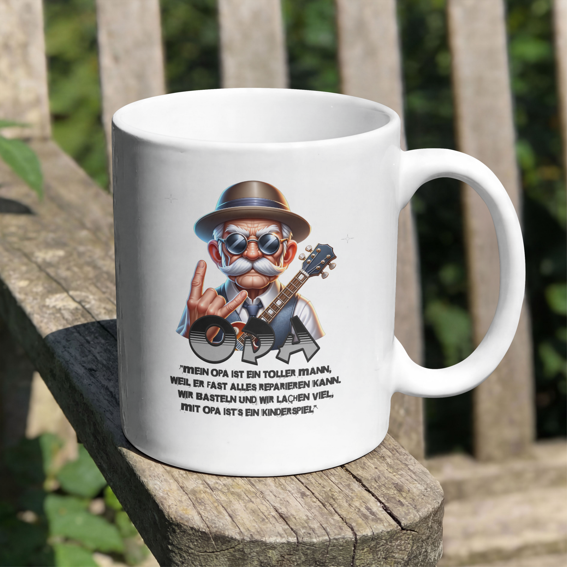 Tasse für Opa – "Mein Opa ist ein toller Mann"