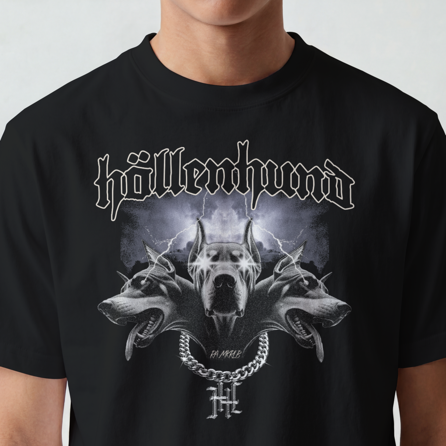 Unisex T-Shirt "Höllenhund Doberman" – Dark Streetwear RA Makerlab