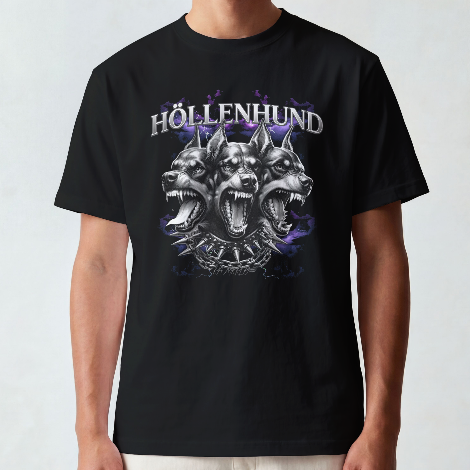 Unisex T-Shirt "Höllenhund" – Dark Streetwear by RA Makerlab