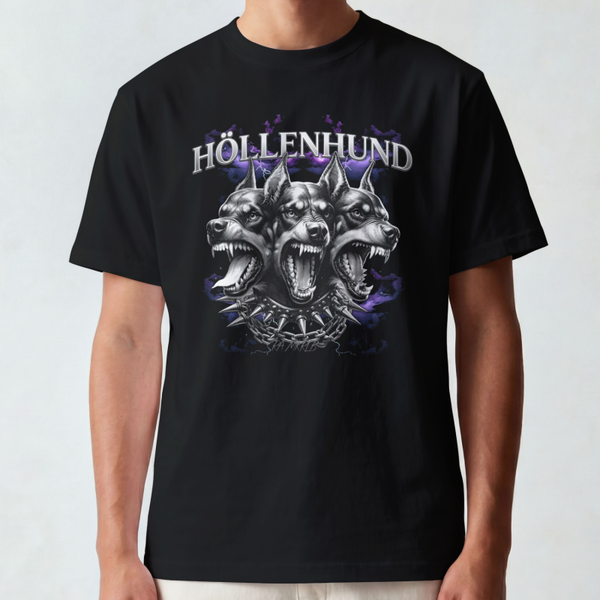 Unisex T-Shirt "Höllenhund" – Dark Streetwear by RA Makerlab