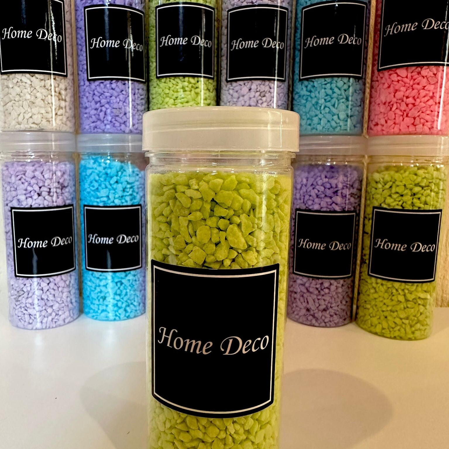 Farbiges Deko-Granulat / Grober Dekosand "Home Deco" (in verschiedenen Farben)