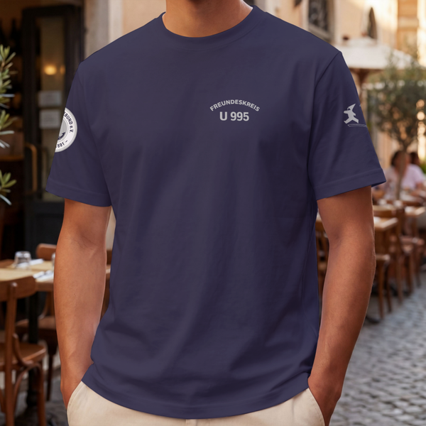 Offizielles Mitglieds T-Shirt Herren "U 995" – Marinekameradschaft