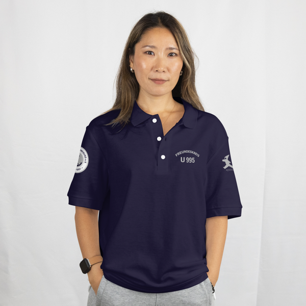 Offizielles Mitglieds Polo-Shirt Damen "U 995" – Marinekameradschaft