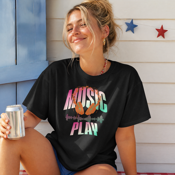 "Edgy Beats" mit Neon-Farbverlauf
