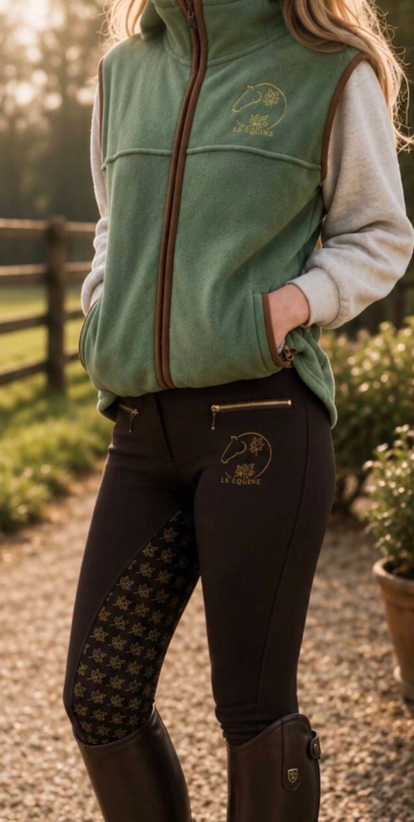 LS Equine Golden Line Breeches- brown