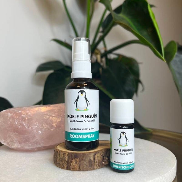 koele pinguïn olie