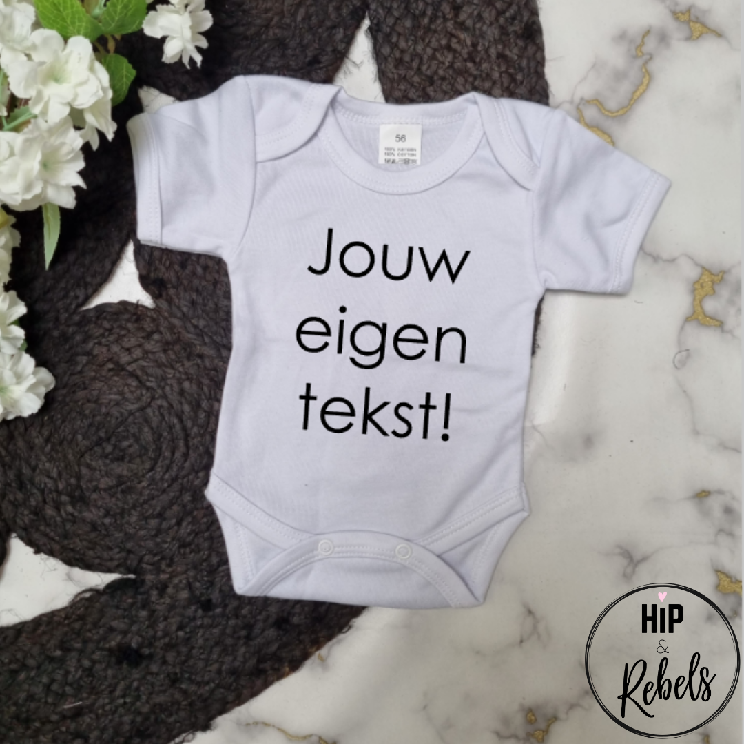 Romper - met eigen tekst