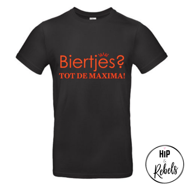 T-shirt - Biertjes? Tot de Maxima!