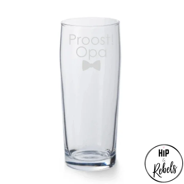 Bierglas Proost Opa/Oma/Papa/Mama