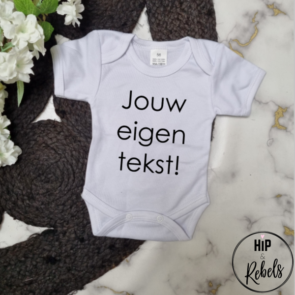 Romper - met eigen tekst