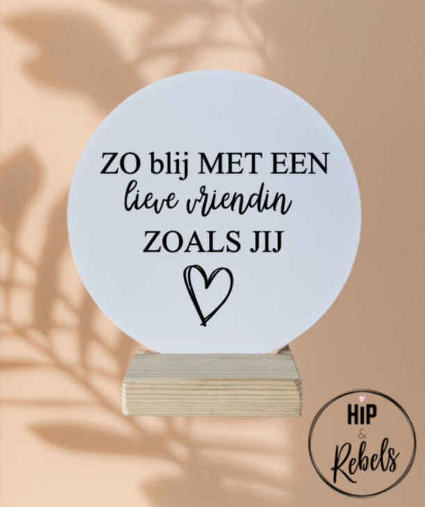 Wooncirkel - Zo blij met een vriendin zoals jij