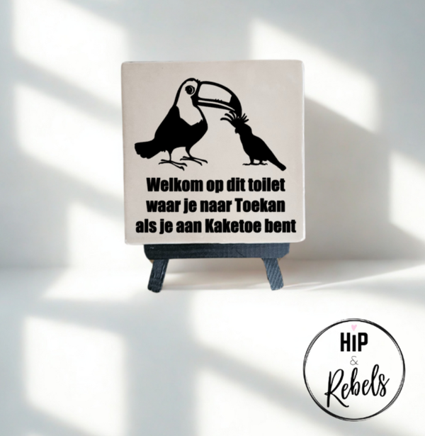 Tegeltje - Kaketoe