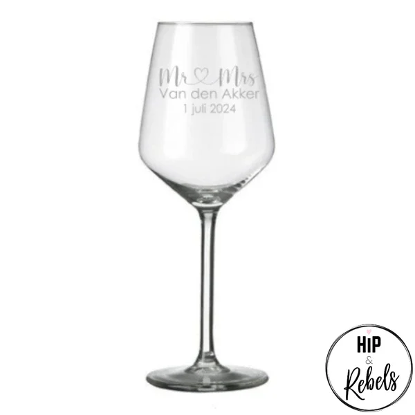 Wijnglas MR & MRS