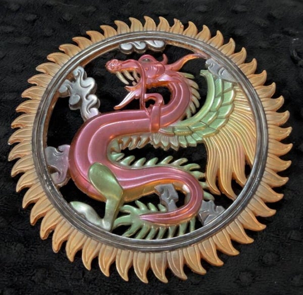 Round Chinese Dragon Wall Piece