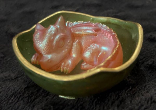 Small Baby Dragon With Egg