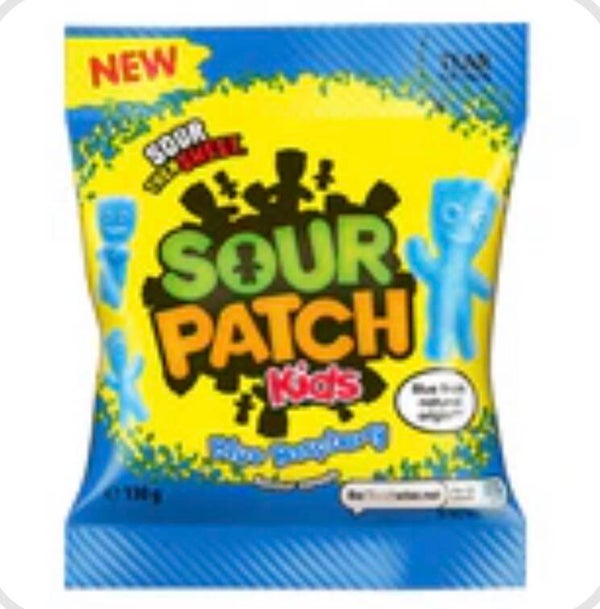 Sour patch kids blue raspberry 130g