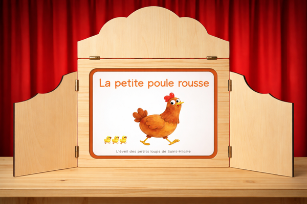La petite poule rousse A4 Kamishibaï