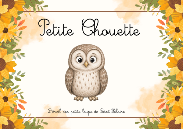 Petite Chouette kamishibaï A3