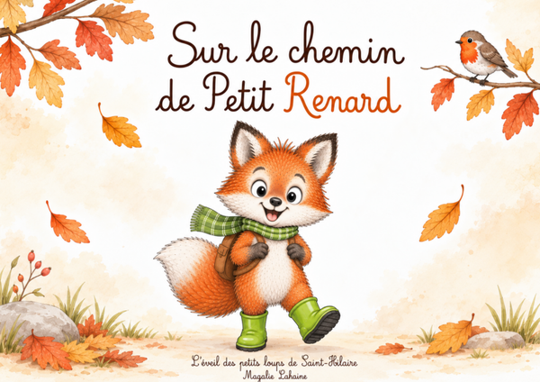 Sur le chemin de Petit renard Kamishibaï A4