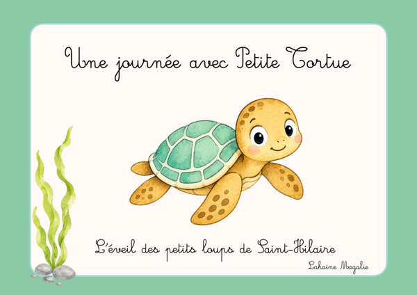 Une journée avec petite tortue