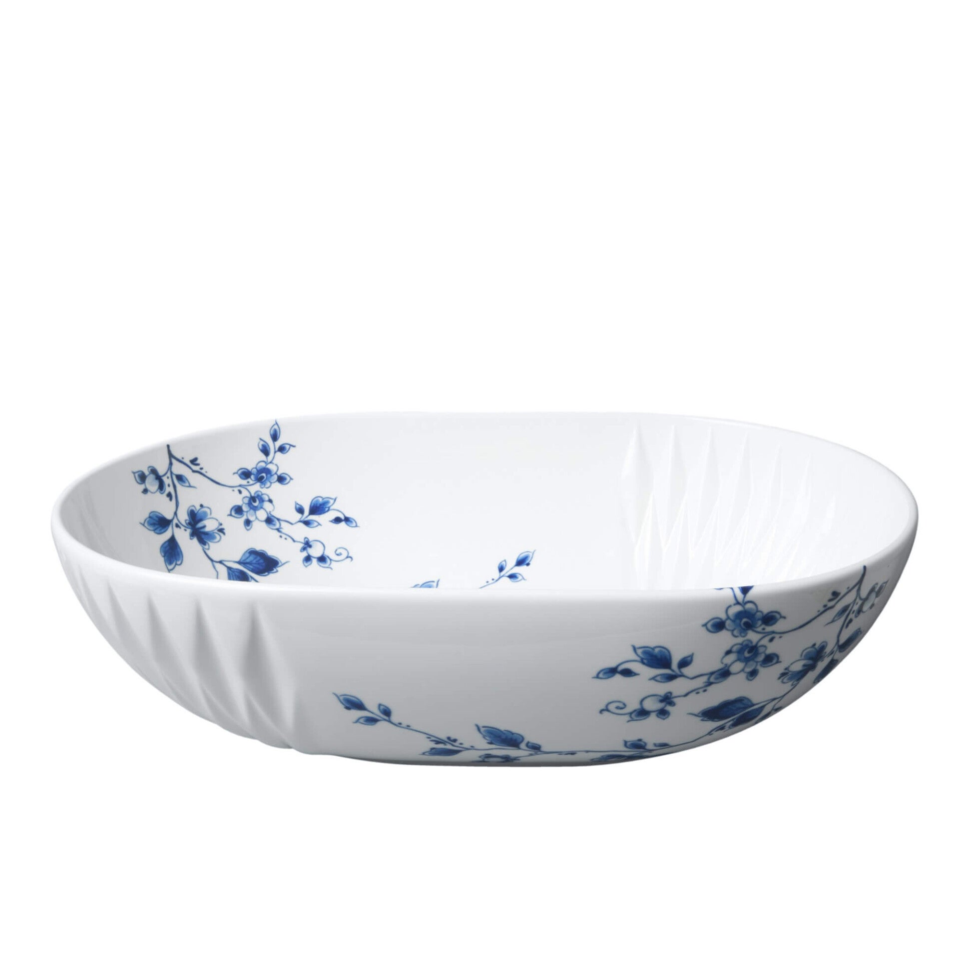 Saladeschaal Blauw Vouw 32 cm