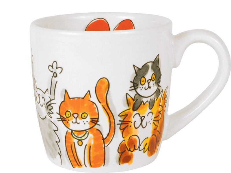 Cappuccinobeker Cats - 0,5L