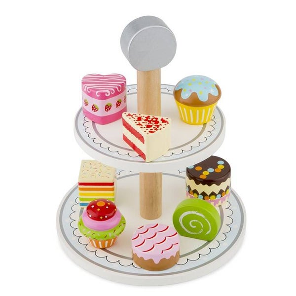 Etagère met 8 cakejes