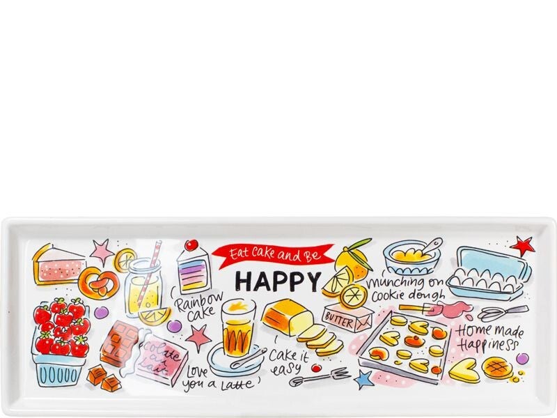 Cakeschaal Happy