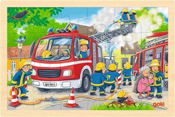 Puzzel Brandweer 3+