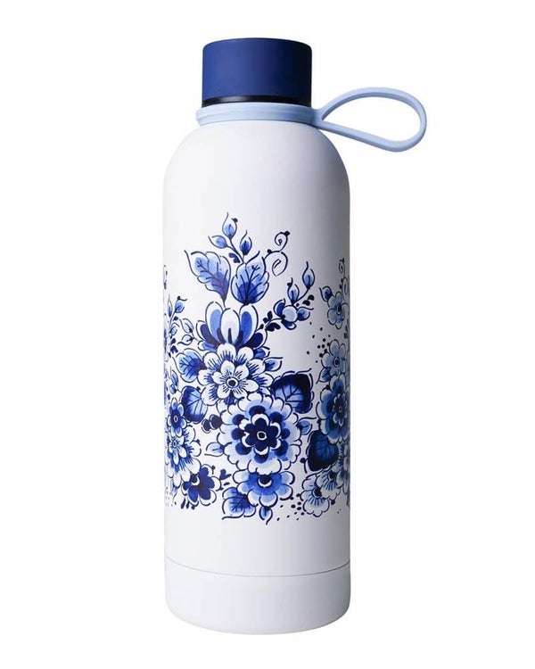 Thermosfles Bloemen