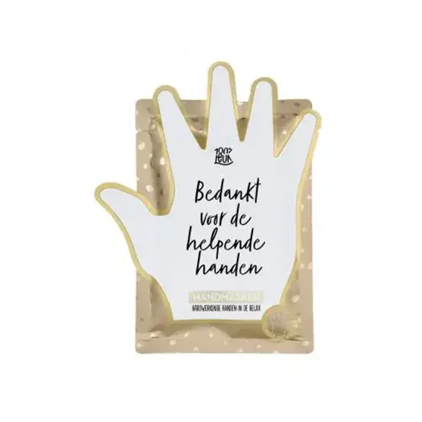 Handmasker - Bedankt