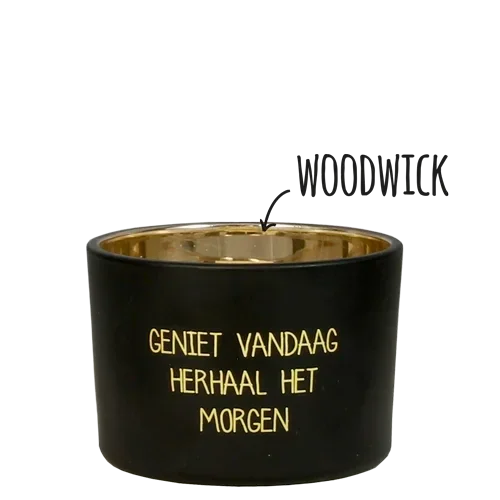 Geurkaars - Geniet vandaag, herhaal het morgen